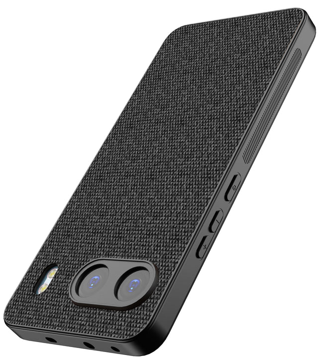 Mobizang Soft Full Fabric Protective Back Case Cover for OnePlus Nord 4 | Shockproof Slim Hard Anti Slip Back Case (Black)