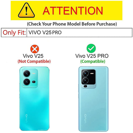 Mobizang Woven Soft Fabric Case for VIVO V25 PRO (5G) Back Cover, Shock Protection Slim Hard Anti Slip Back Cover (Black)