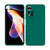 Matte Lens Protective Back Cover for Xiaomi 11i / 11i Hypercharge , Slim Silicone with Soft Lining Shockproof Flexible Full Body Bumper Case (Green)