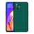 Matte Lens Protective Back Cover for Oppo F19 PRO , Slim Silicone with Soft Lining Shockproof Flexible Full Body Bumper Case (Green)