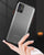 Paper Thin Back Cover For Samsung Galaxy M31S , Super Slim Matte Translucent Full Protection Back Case (Black)