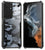 Mobizang Bull Camouflage Back Cover for Samsung Galaxy S22 Ultra, Shockproof Slim Hybrid Clear Case,Black
