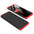 Double Dip Full 360 Protection Back Case Cover for Vivo V21 (Red,Black)