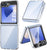 Mobizang Shield Clear Acrylic Back Shock Proof Case Cover for Samsung Galaxy Z Flip 6 (Transparent)