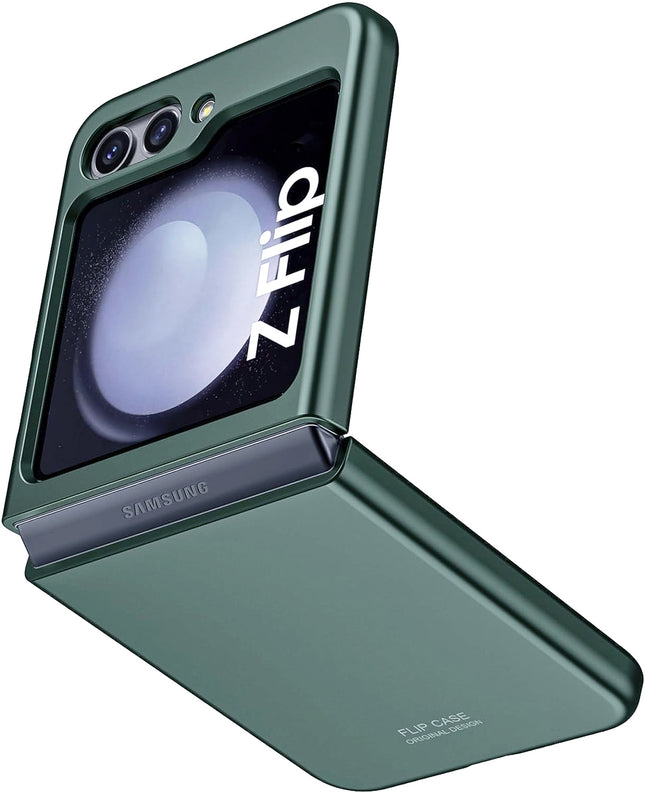 Mobizang Ultra Thin Back Case for Samsung Galaxy Flip6 / Z Flip 6 | Full Body Protection Hard Back Cover (Green)