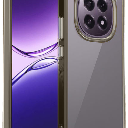 Mobizang Unicorn Acrylic Clear Back Cover For Oppo F29 PRO 5G | Slim Shockproof [Military Grade Protection] Hybrid Bumper Case (Grey Sides)