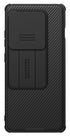 KAPA Camshield Back Cover for OnePlus 12R | Inbuilt Slider Shockproof Lens Protection Case (Black)