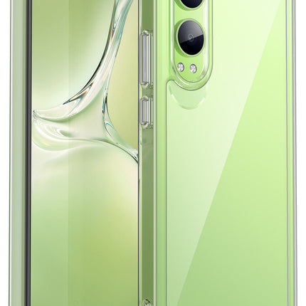 Mobizang Unicorn Acrylic Clear Back Cover For OnePlus Nord CE 4 Lite | Slim Shockproof [Military Grade Protection] Hybrid Bumper Case (Clear Sides)