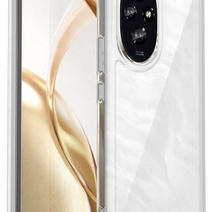 Mobizang Unicorn Acrylic Clear Back Cover For Honor 200 (5G) | Slim Shockproof [Military Grade Protection] Hybrid Bumper Case (Clear Sides)