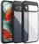 Mobizang Hawkeye Clear Back Cover for Google Pixel 9 / Pixel 9 PRO | Camera Lens Protector Shockproof Slim Clear Case Cover (Black)