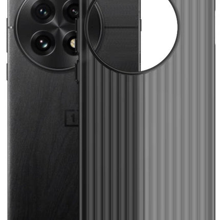 Mobizang Matte Wave Grip Back Cover for Samsung Galaxy S25 Ultra | Ultra Slim [With Metal Buttons] Frosted Back Case (Grey)