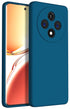 Mobizang Matte Protective Lens Flexible Back Cover for Oppo F27 Pro / Oppo F27 Pro Plus | Slim Silicone with Soft Lining Shockproof Full Body Bumper Case (Blue)