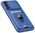 Kapa Bisen Back Cover for Samsung Galaxy A25 (5G) | Inbuilt Camera Slider Ring Stand and Card Pocket Shockproof Slim Bumper Back Case (Blue)