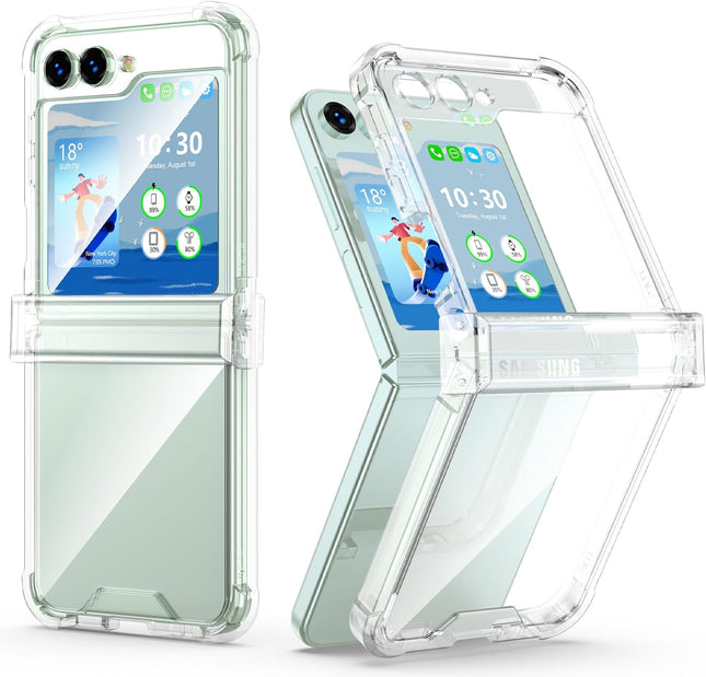 Mobizang Phantom Ultra Thin Back Case for Samsung Galaxy Z Fold6 / Z Fold 6 | Full Body Protection Back Cover (Clear)