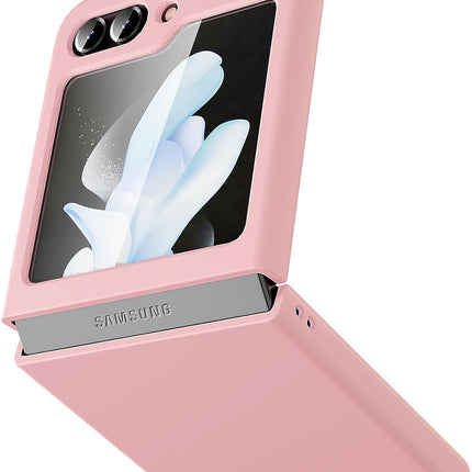 Mobizang Ultra Thin Back Case for Samsung Galaxy Flip6 / Z Flip 6 | Full Body Protection Hard Back Cover (Pink)