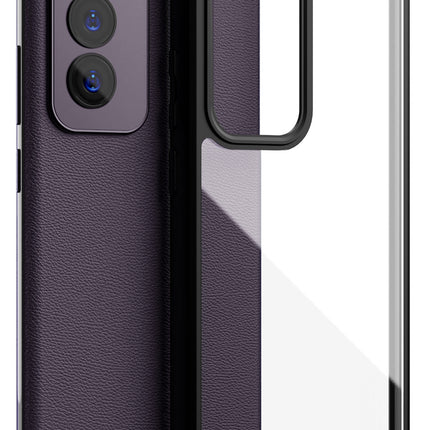 Mobizang Hawkeye Clear Back Cover for Oppo Reno 12 (5G) | Camera Lens Protector Shockproof Slim Clear Case Cover (Black)