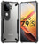 Mobizang Bull Clear Back Cover for Iqoo Z9S (5G) | [Military Grade Protection] Shock Proof Slim Hybrid Bumper Case (Black)