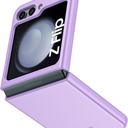 Mobizang Ultra Thin Back Case for Samsung Galaxy Flip6 / Z Flip 6 | Full Body Protection Hard Back Cover (Purple)
