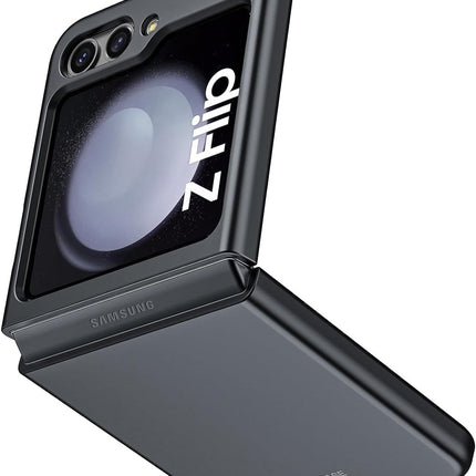 Mobizang Ultra Thin Back Case for Samsung Galaxy Flip6 / Z Flip 6 | Full Body Protection Hard Back Cover (Black)