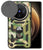 Kapa Tank Back Cover for Vivo X100 Pro (5G) | Inbuilt Ring + Slider Shockproof Lens Protection Bumper Back Case (Green)