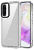 Mobizang Warrior Acrylic Clear Back Cover For Samsung Galaxy A36 | Slim Shockproof [Military Grade Protection] Hybrid Bumper Case (Clear Sides)