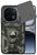 Mobizang Tank Back Cover for IQOO 13 (5G) | Inbuilt Ring + Slider Shockproof Lens Protection Bumper Back Case (Black)