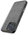 Mobizang Tux Leather Back Cover for Apple iPhone 16 Pro Max | Slim Shockproof Camera Protection Bumper Case (Grey)