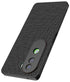 Mobizang Soft Full Fabric Protective Back Case Cover for Vivo V40E / iQOO Z9S | Shockproof Slim Hard Anti Slip Back Case (Black)