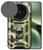 Mobizang Tank Back Cover for Vivo X200 (5G) | Inbuilt Ring + Slider Shockproof Lens Protection Bumper Back Case (Green)