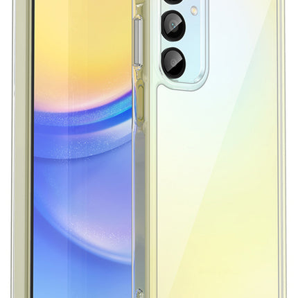 Mobizang Unicorn Acrylic Clear Back Cover For Samsung Galaxy A16 | Slim Shockproof [Military Grade Protection] Hybrid Bumper Case (Clear Sides)