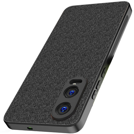 Mobizang Soft Full Fabric Protective Back Case Cover for OnePlus Nord CE 4 Lite | Shockproof Slim Hard Anti Slip Back Case (Black)