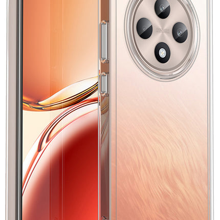 Mobizang Unicorn Acrylic Clear Back Cover For Oppo F27 (5G) | Slim Shockproof [Military Grade Protection] Hybrid Bumper Case (Clear Sides)