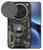 Mobizang Tank Back Cover for Vivo X200 Pro (5G) | Inbuilt Ring + Slider Shockproof Lens Protection Bumper Back Case (Black)