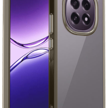 Mobizang Unicorn Acrylic Clear Back Cover For Oppo F29 5G | Slim Shockproof [Military Grade Protection] Hybrid Bumper Case (Grey Sides)