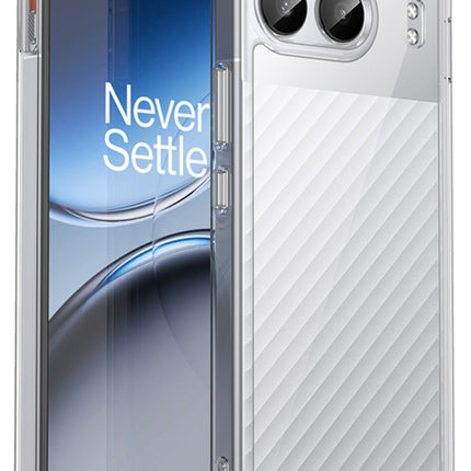 Mobizang Unicorn Acrylic Clear Back Cover For OnePlus Nord 4 | Slim Shockproof [Military Grade Protection] Hybrid Bumper Case (Clear Sides)