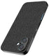 Mobizang Soft Full Fabric Protective Back Case Cover for Apple iPhone 16 | Shockproof Slim Hard Anti Slip Back Case (Black)