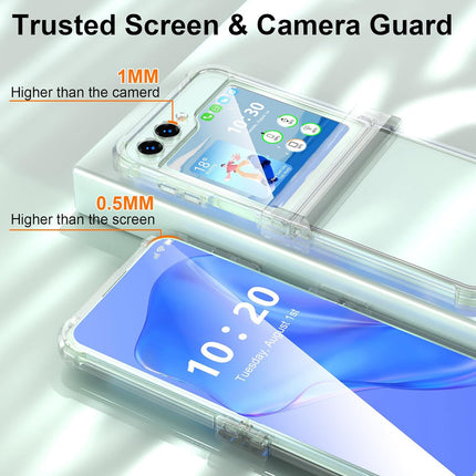 Mobizang Phantom Ultra Thin Back Case for Samsung Galaxy Z Fold6 / Z Fold 6 | Full Body Protection Back Cover (Clear)
