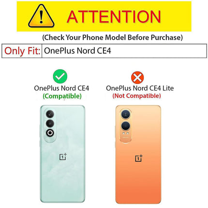 Mobizang Unicorn Acrylic Clear Back Cover For OnePlus Nord CE 4 | Slim Shockproof [Military Grade Protection] Hybrid Bumper Case (Grey Sides)