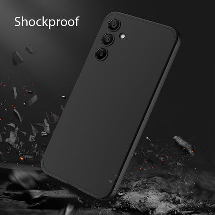 Kapa Double Dip Full 360 Protection Back Case Cover for Samsung Galaxy A15 (5G) (Black)