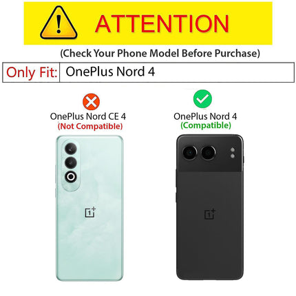 Mobizang Soft Full Fabric Protective Back Case Cover for OnePlus Nord 4 | Shockproof Slim Hard Anti Slip Back Case (Black)