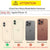 Mobizang Tux Leather Back Cover for Apple iPhone 16 | Slim Shockproof Camera Protection Bumper Case (Brown)
