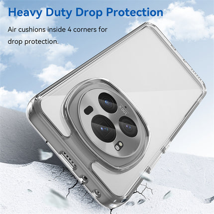 Mobizang Unicorn Acrylic Clear Back Cover For Honor Magic 6 PRO | Slim Shockproof [Military Grade Protection] Hybrid Bumper Case (Clear Sides)