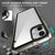 Mobizang Warrior Acrylic Clear Back Cover For Nothing CMF Phone 1 | Slim Shockproof [Military Grade Protection] Hybrid Bumper Case (Grey Sides)