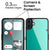 Mobizang Hawkeye Clear Back Cover for Nothing CMF Phone 1 | Camera Lens Protector Shockproof Slim Clear Case Cover (Black)