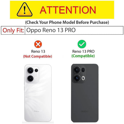 Mobizang Soft Full Fabric Protective Back Case Cover for Oppo Reno 13 Pro | Shockproof Slim Hard Anti Slip Back Case (Black)