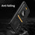 Mobizang Bisen Back Cover for Samsung Galaxy A56 | Inbuilt Camera Slider Ring Stand and Card Pocket Shockproof Slim Bumper Back Case (Black)