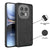 Mobizang Tux Leather Back Cover for IQOO 13 (5G) | Slim Shockproof Camera Protection Bumper Case (Black)