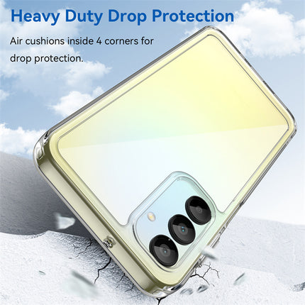 Mobizang Unicorn Acrylic Clear Back Cover For Samsung Galaxy A16 | Slim Shockproof [Military Grade Protection] Hybrid Bumper Case (Clear Sides)