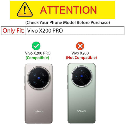 Mobizang Matte Protective Lens Flexible Back Cover for Vivo X200 Pro (5G) | Slim Silicone with Soft Lining Shockproof Full Body Bumper Case (Blue)