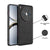 Mobizang Tux Leather Back Cover for Oppo Find X8 Pro | Slim Shockproof Camera Protection Bumper Case (Black)